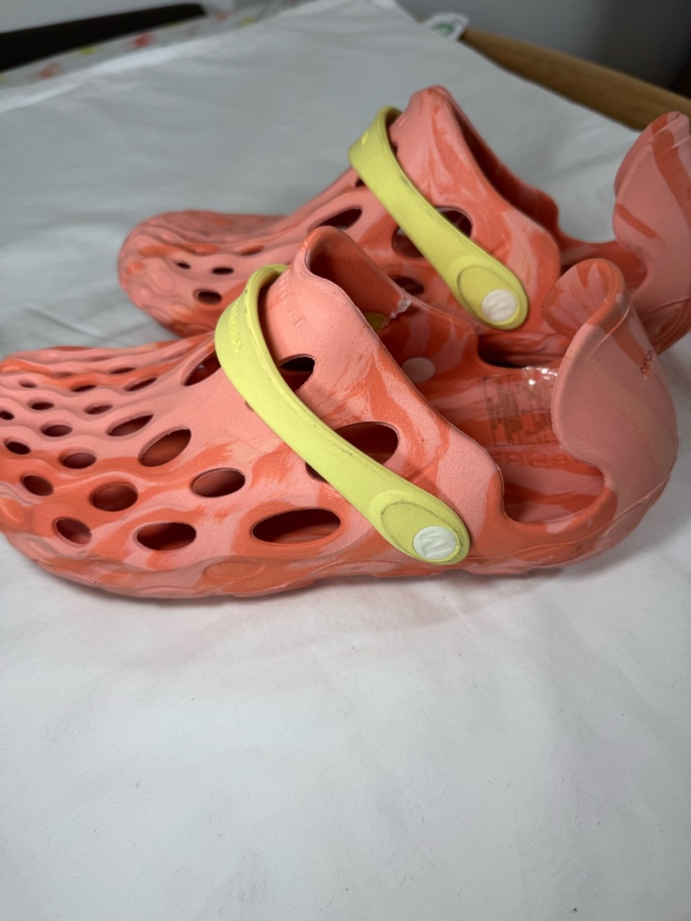 merrell hydro moc peach mellon women's 8